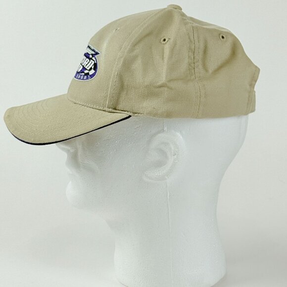 Brickyard 400 August 5 2000 Beige Adjustable Strapback Hat One Size Fits All 100 - Picture 2 of 6